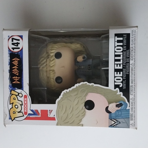 DEF LEPPARD JOE ELLIOTT Number 147 Vinyl Figurine  Collectible New - Picture 14 of 15
